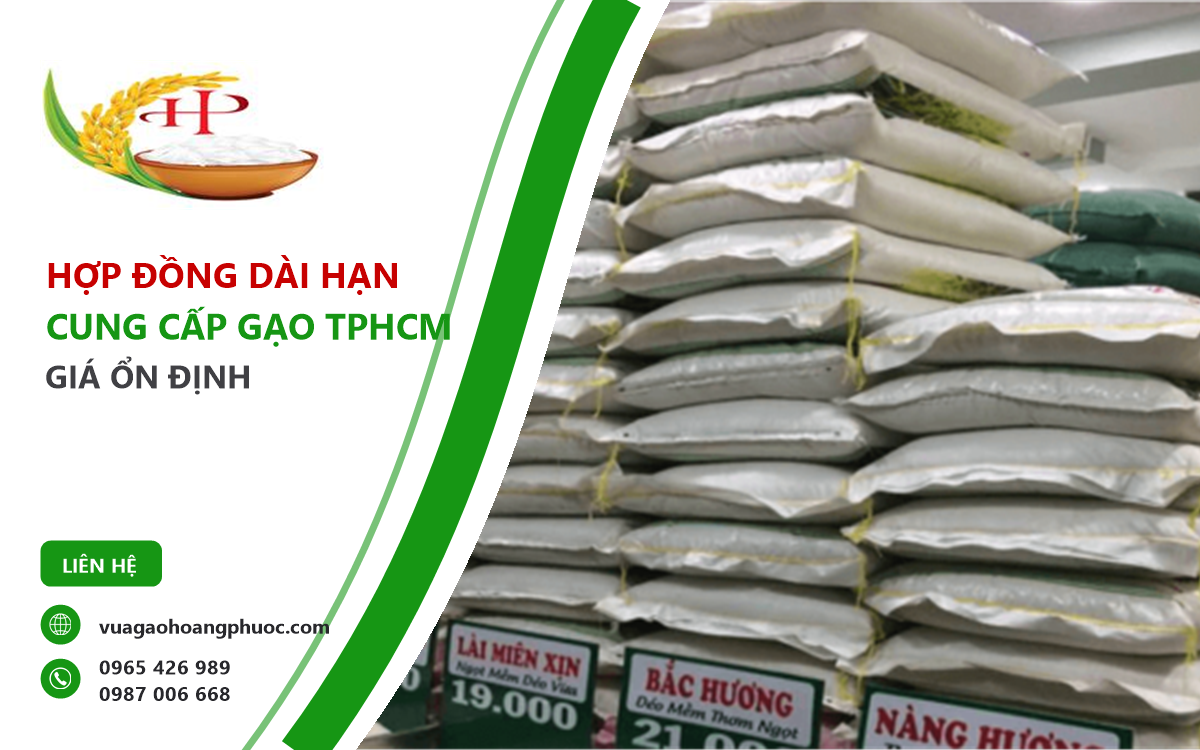 hợp đồng cung cấp gạo TPHCM dài hạn