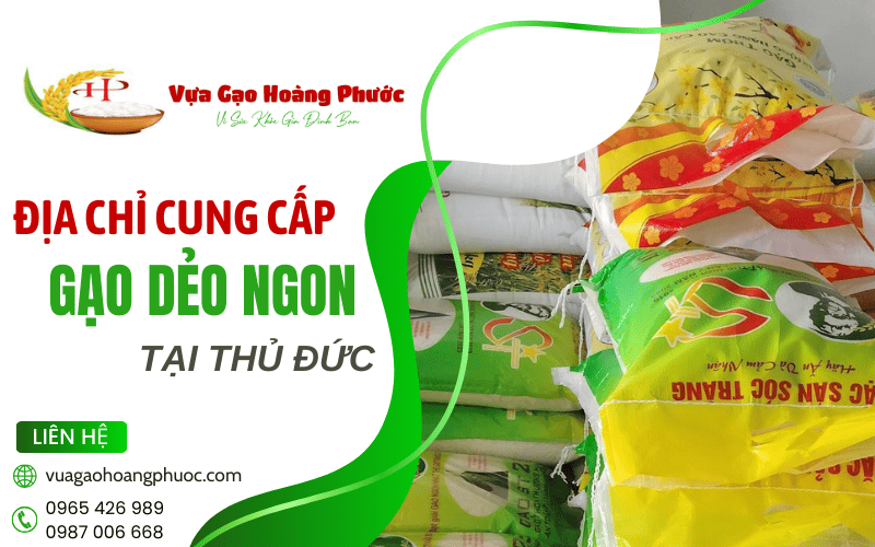 gạo dẻo ngon Thủ Đức