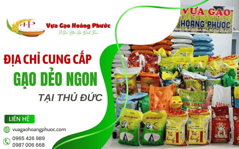 gạo dẻo ngon Thủ Đức