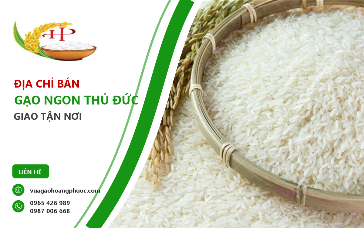 Gạo ngon Thủ Đức