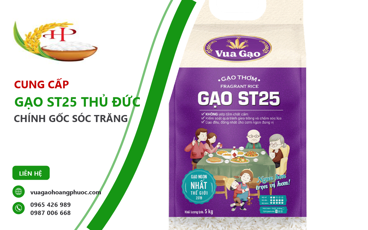 Gạo ST25 Thủ Đức